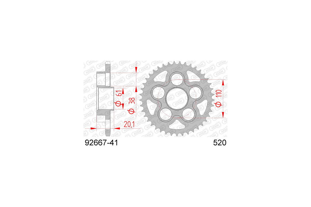 DID Kettensatz 520VX3