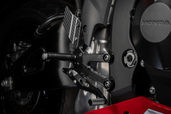 GILLES FXR Fußrastenanlage Honda CBR600RR schwarz