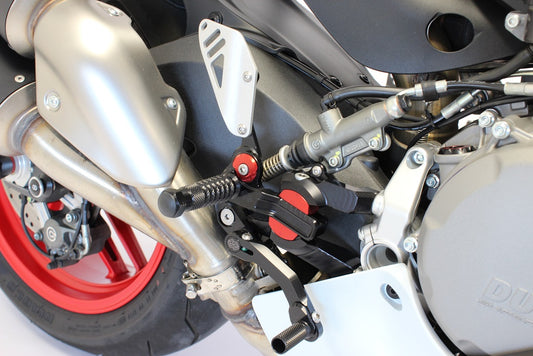GILLES VCR Fußrastenanlage Ducati 959 Panigale, HA