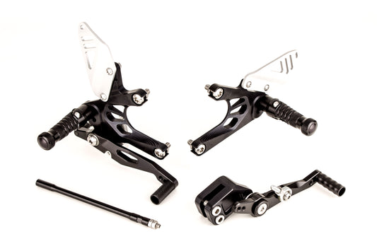 GILLES FXR Fußrastenanlage CBR500R PC44 schwarz