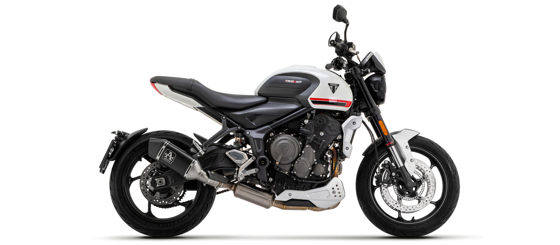 ARROW Full System Racing Triumph Trident 660