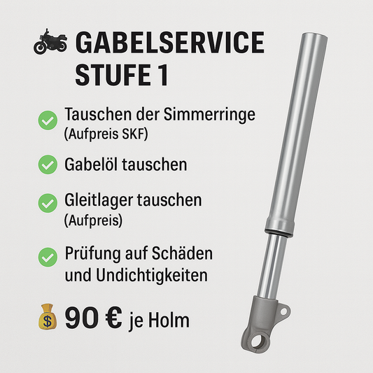 Gabelservice Stufe1