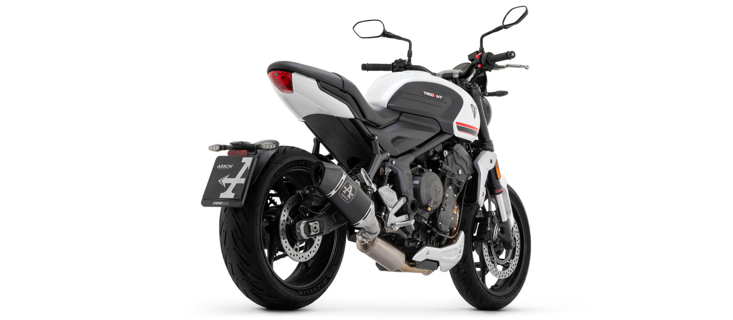 ARROW Full System Racing Triumph Trident 660