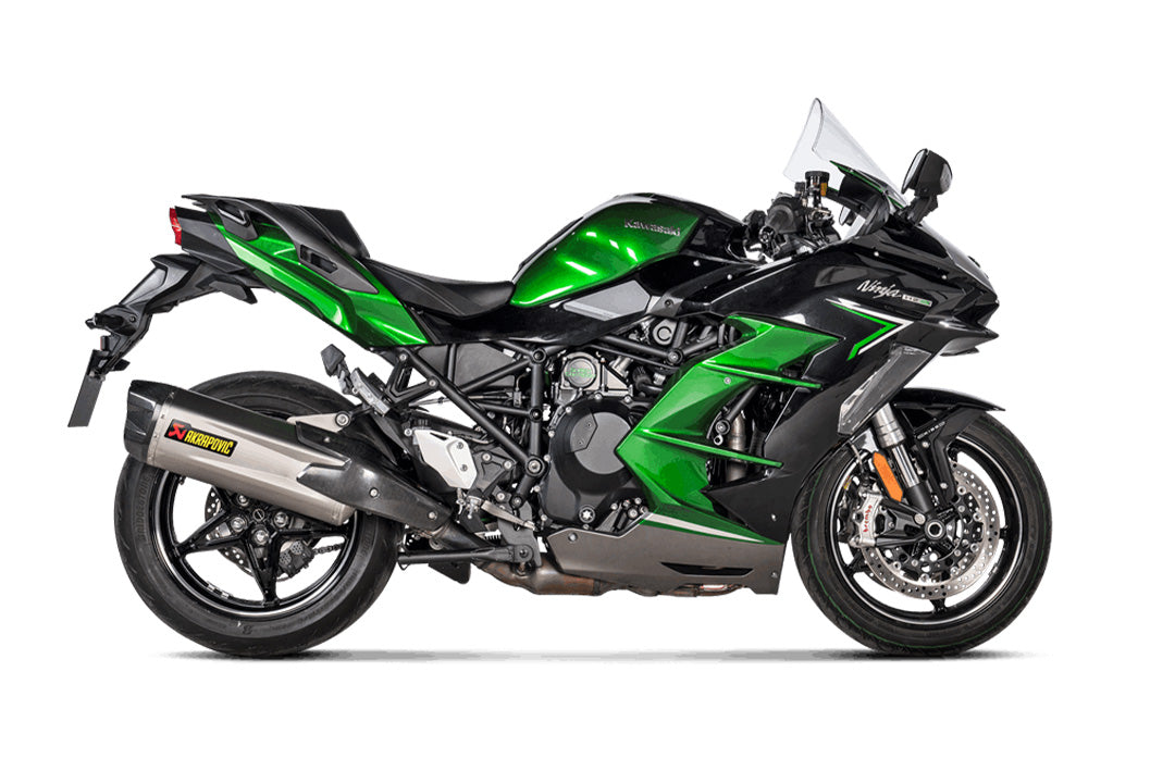 Akrapovic Slip-On Line (Titanium) Kawasaki H2 SX