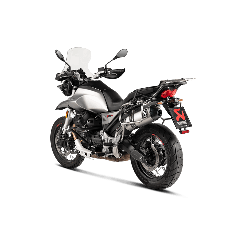 Akrapovic Slip-On Line (Titanium) Moto Guzzi V85TT