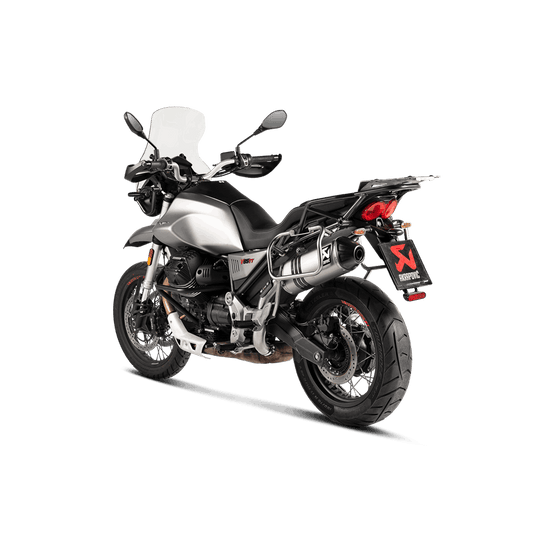 Akrapovic Slip-On Line (Titanium) Moto Guzzi V85TT