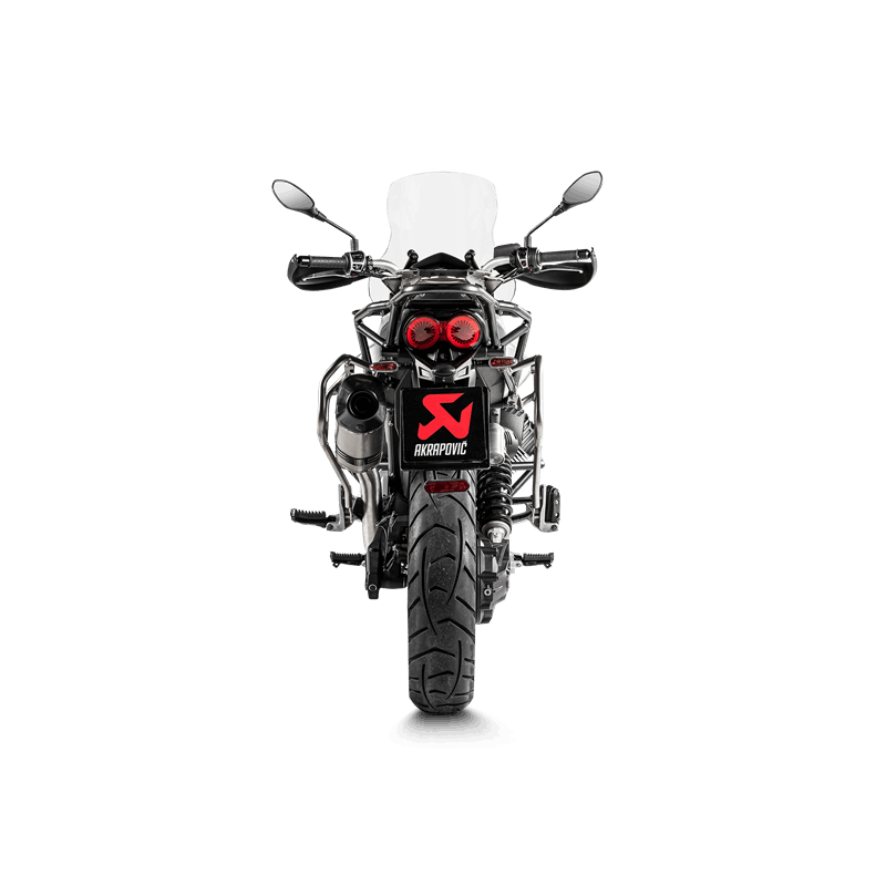 Akrapovic Slip-On Line (Titanium) Moto Guzzi V85TT