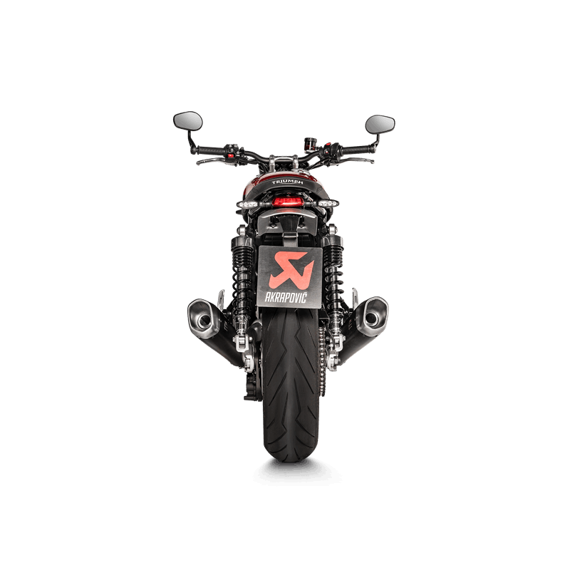Akrapovic Slip-On Line (Titan) Triumph Speed Twin