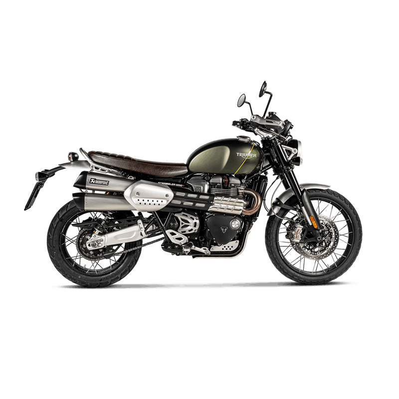 Akrapovic Slip-On Line (Titan) Triumph Scrambler