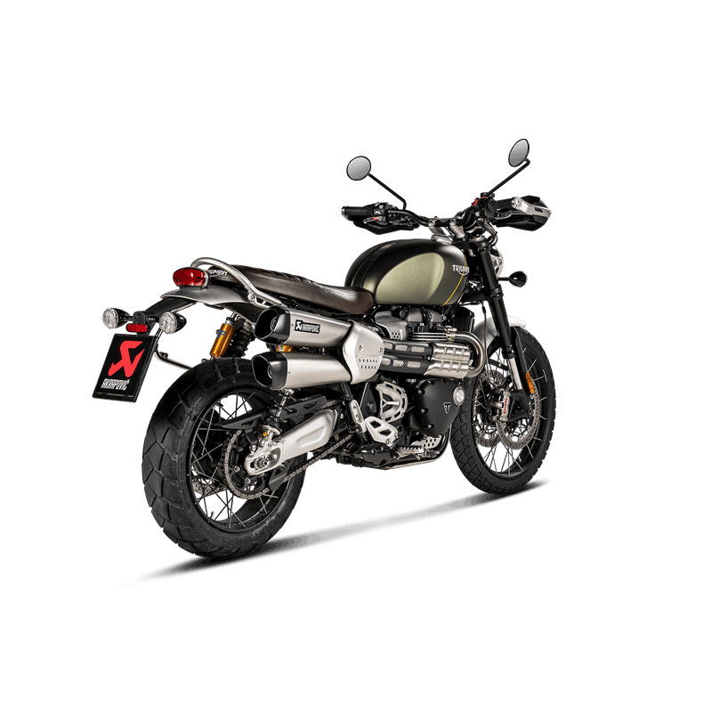 Akrapovic Slip-On Line (Titan) Triumph Scrambler