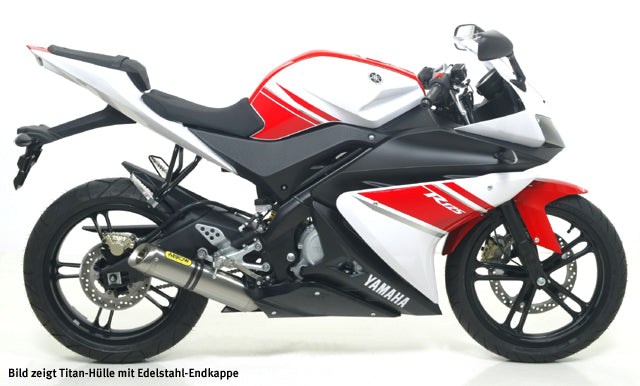ARROW Thunder ESD YZF-R125 RE06 08-10 Aluminium