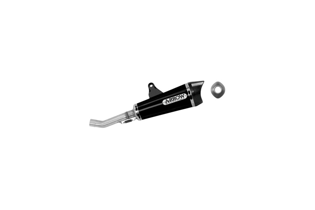 ARROW X-Kone Auspuff für Honda CB125F 15- NiChrome