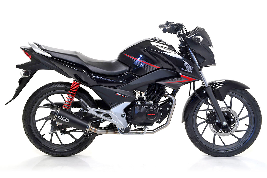 ARROW X-Kone Auspuff für Honda CB125F 15- NiChrome
