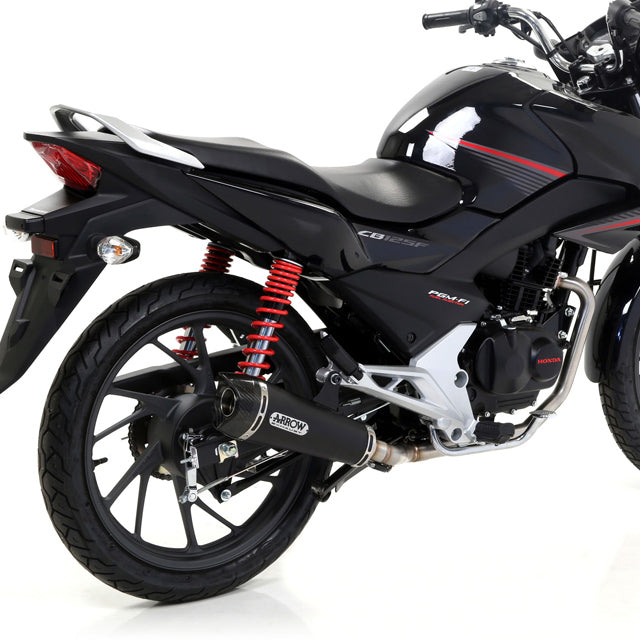 ARROW X-Kone Auspuff für Honda CB125F 15- NiChrome