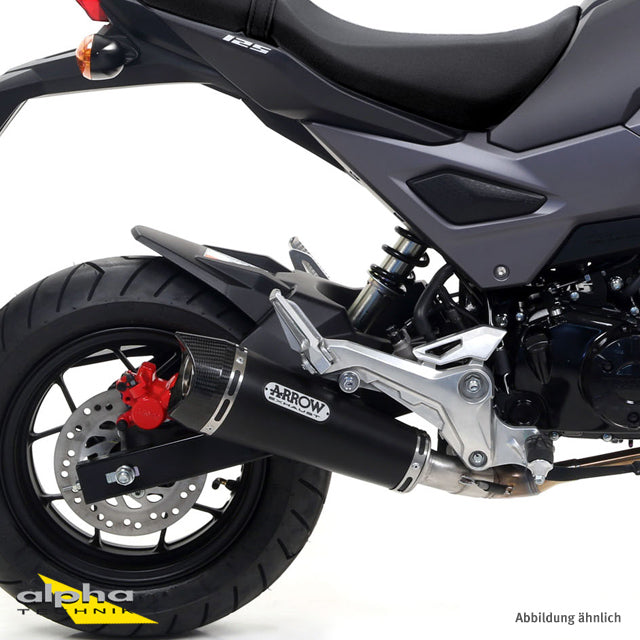 ARROW X-KONE Auspuff für Honda MSX125 2016 NiChrom