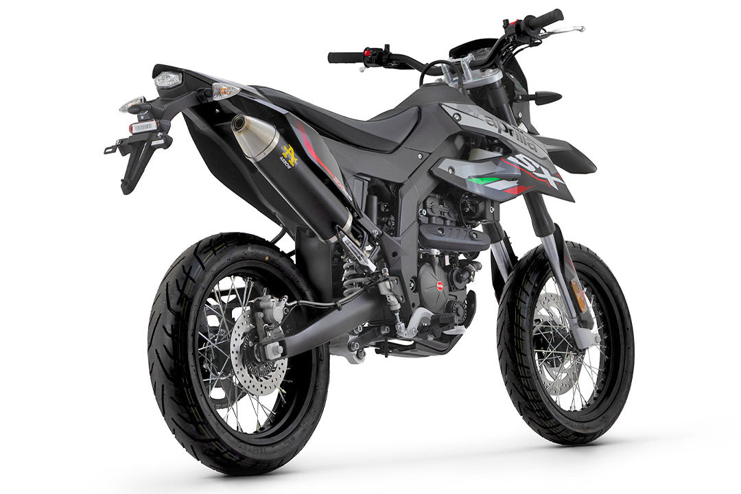 ARROW THUNDER Aprilia RX/SX 125 - Alu schwarz
