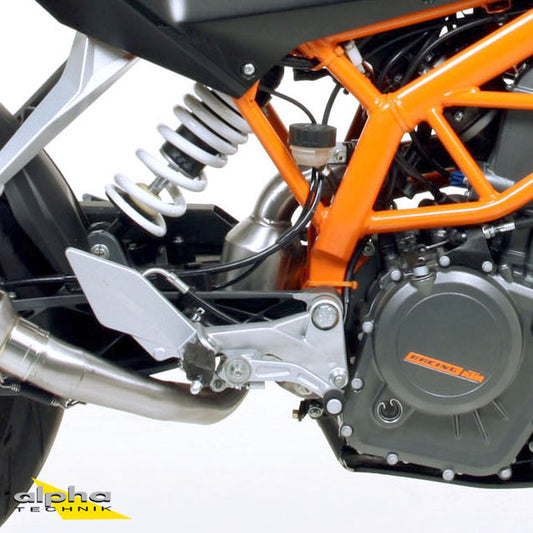 ARROW Zwischenrohr KTM Duke 390 2013- Edelstahl