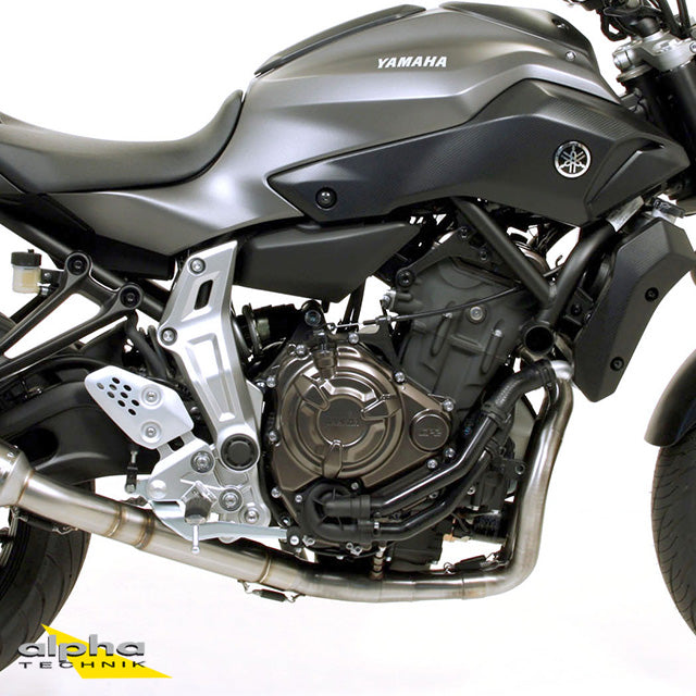 ARROW Krümmer Yamaha MT07, RM04, 14-, Edelstahl