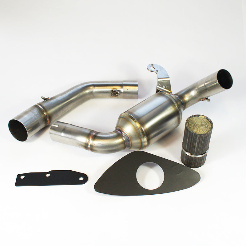 ARROW Zwischenrohr KTM RC125 RC390 Edelstahl