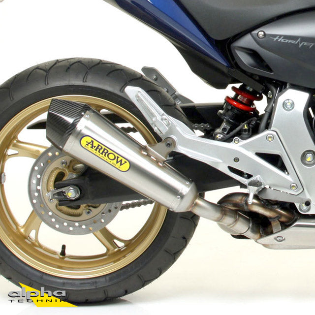ARROW X-KONE Auspuff Honda CB600F Hornet NiChrome