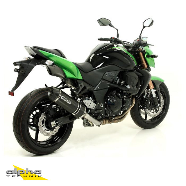 ARROW Race-Tech Z750/Z750R/Z800 Alu schwarz