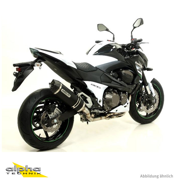ARROW Race-Tech Z750/Z750R/Z800 Alu schwarz