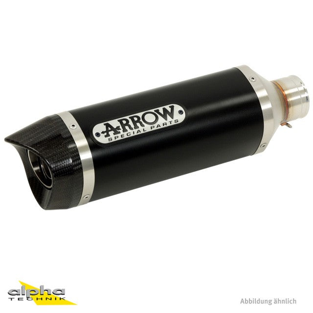 ARROW Thunder GSXR600/GSXR750 08- Alu schwarz