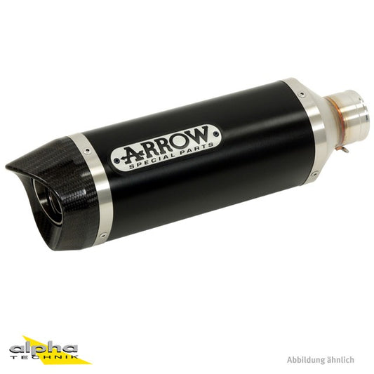 ARROW Thunder GSXR600/GSXR750 08- Alu schwarz