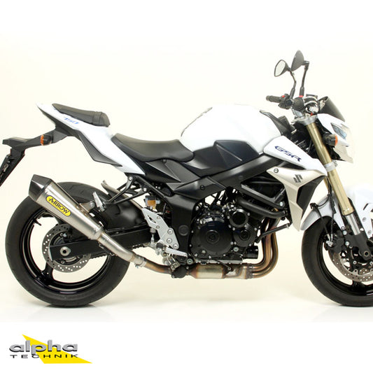 ARROW X-KONE Auspuff Suzuki GSR750 C5 11- NiChrome