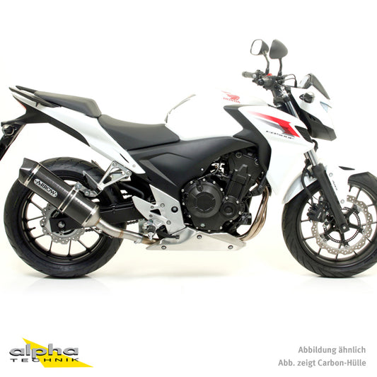 ARROW RACE TECH CB500F/CBR500R 13- Alu schwarz