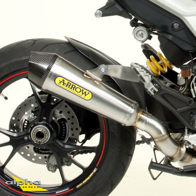 ARROW X-KONE Auspuff Hyperstrada/-motard 13- NiChr