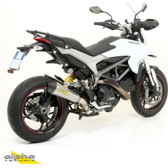 ARROW X-KONE Auspuff Hyperstrada/-motard 13- NiChr