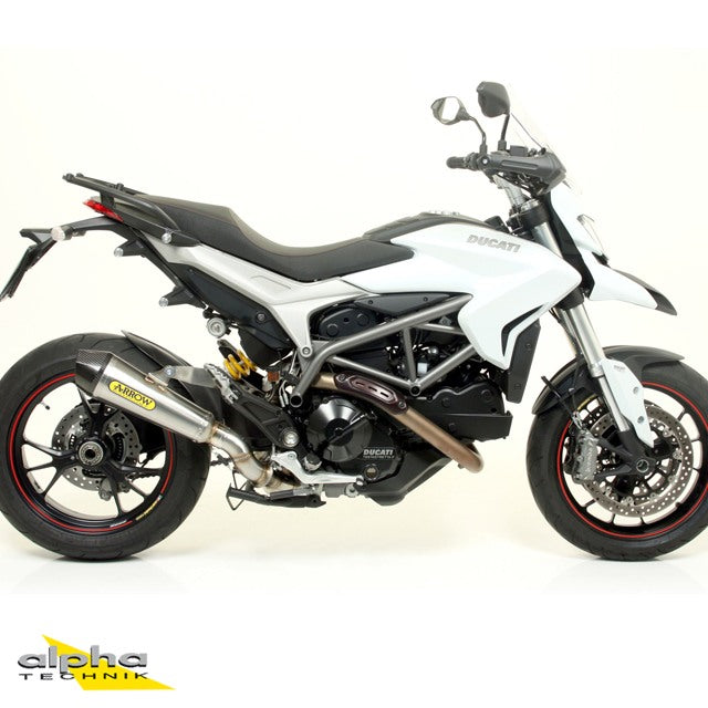 ARROW X-KONE Auspuff Hyperstrada/-motard 13- NiChr