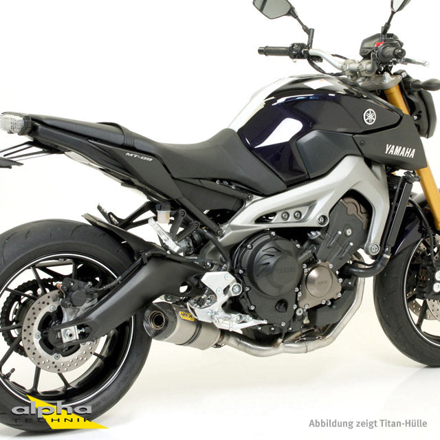 ARROW THUNDER  Yamaha MT09 RN29 13- Alu