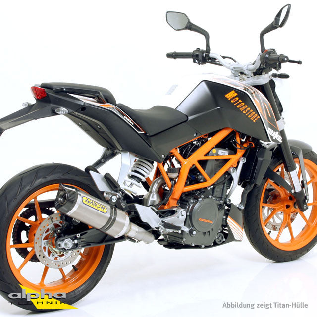 ARROW THUNDER KTM Duke 390,RC125 13- Alu