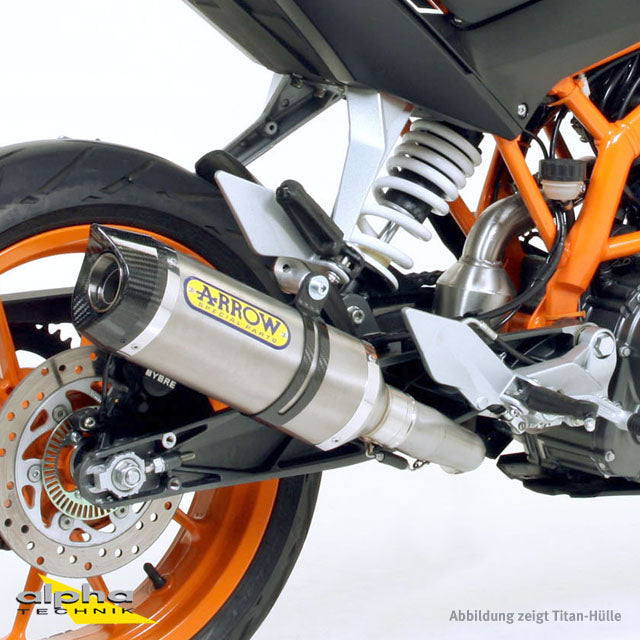 ARROW THUNDER KTM Duke 390,RC125 13- Alu