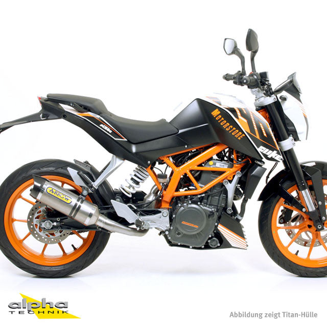 ARROW THUNDER KTM Duke 390,RC125 13- Alu