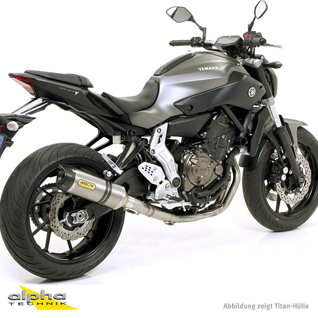 ARROW THUNDER Yamaha MT07 RM04 14- Aluminium