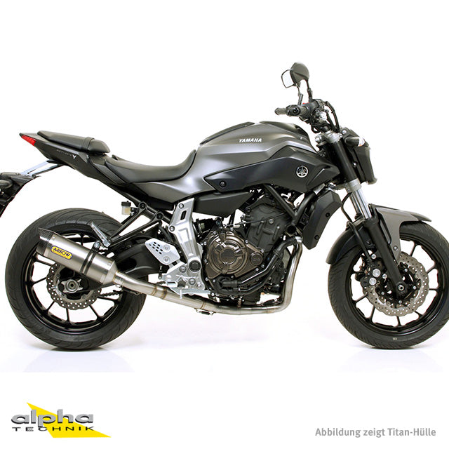 ARROW THUNDER Yamaha MT07 RM04 14- Aluminium