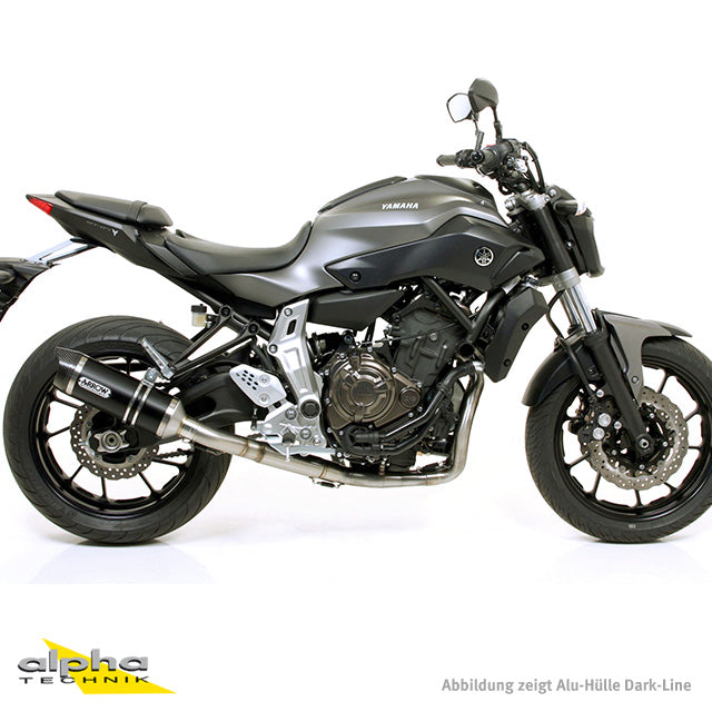 ARROW THUNDER Yamaha MT07 RM04 14- Carbon