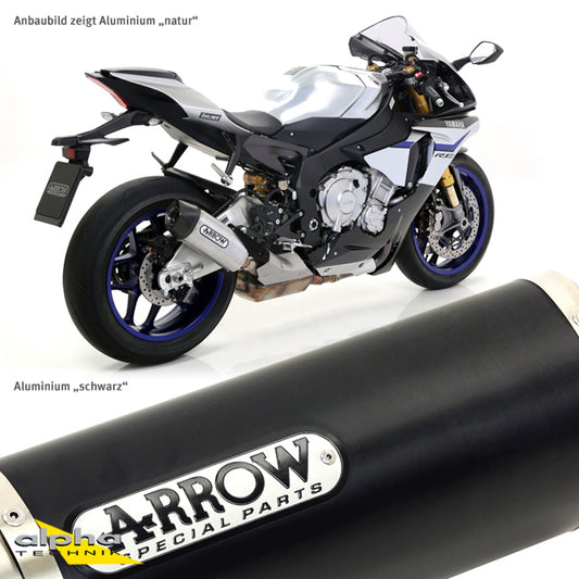 ARROW INDY RACE Yamaha YZF-R1 2015- Aluminium