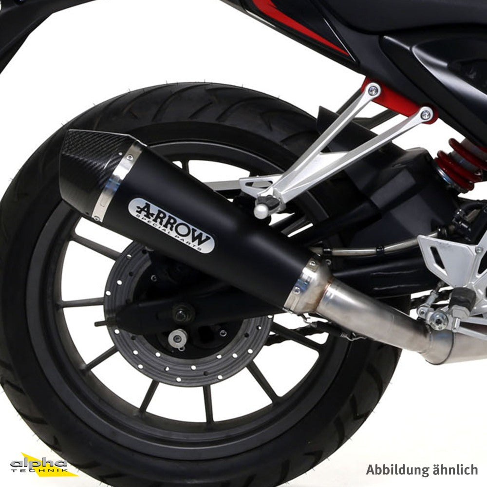 ARROW X-KONE Auspuff Kawasaki Z900 17- Edelstahl