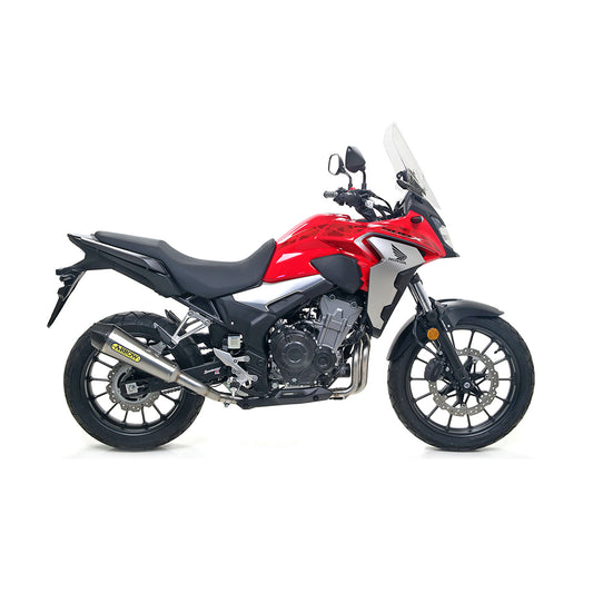ARROW X-KONE Auspuff Honda CB500X 17- NiChrome
