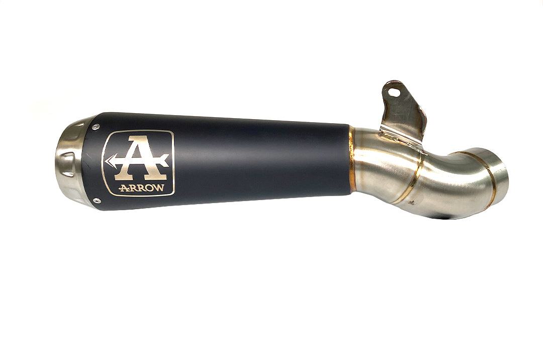 ARROW Pro-Race Dämpfer Ducati Scramb 17- Edelstahl
