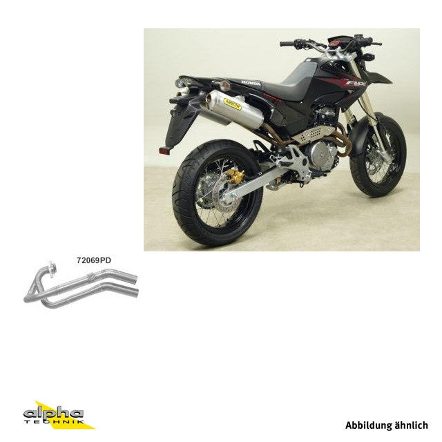 ARROW Krümmer FMX650 RD12 05-06