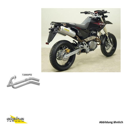 ARROW Krümmer FMX650 RD12 05-06
