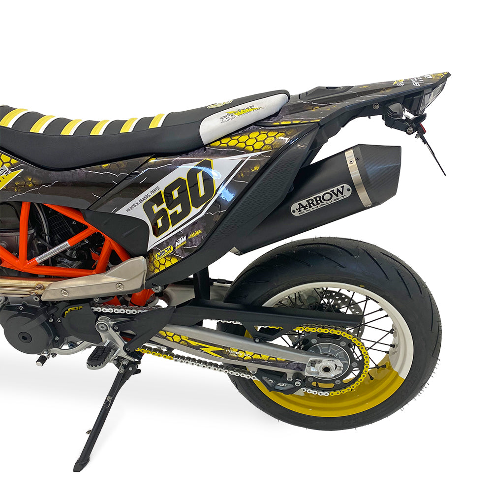 ARROW RACE-TECH Alu schwarz KTM 690 SMC R 2019-