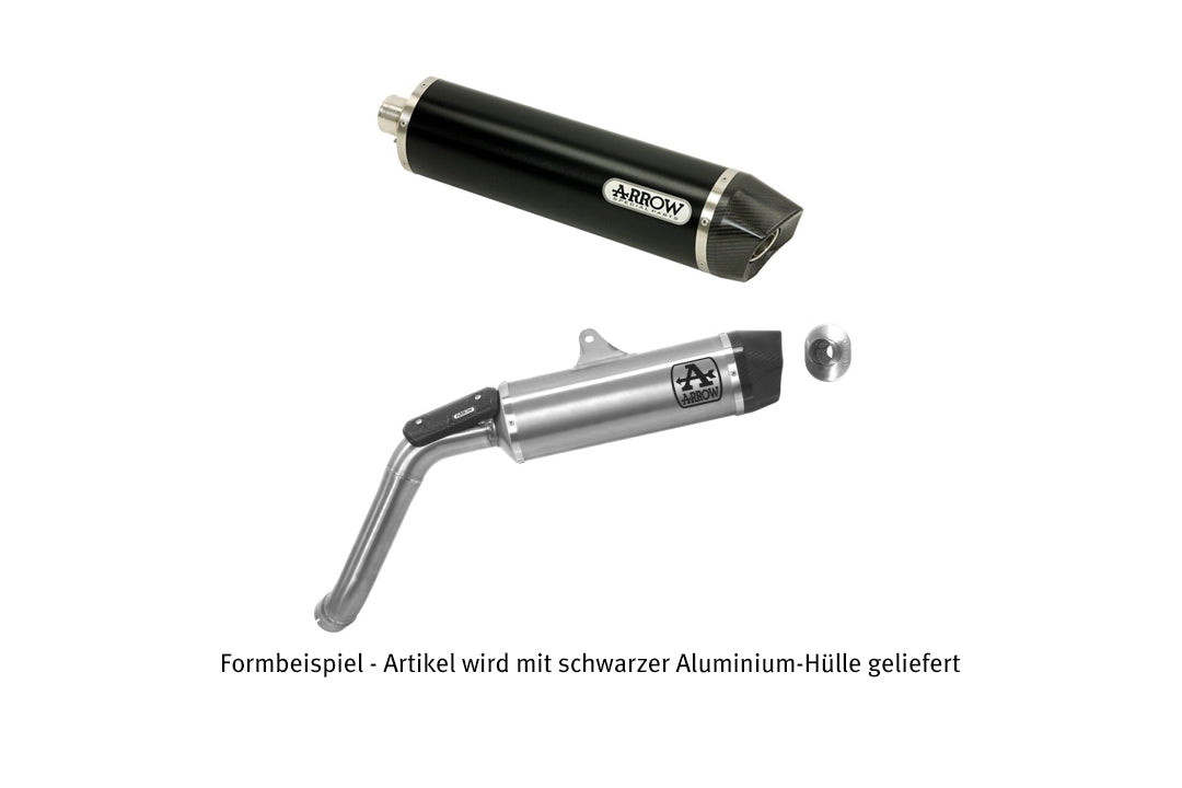 ARROW INDY RACE  Moto Guzzi V85TT 19- Alu schwarz
