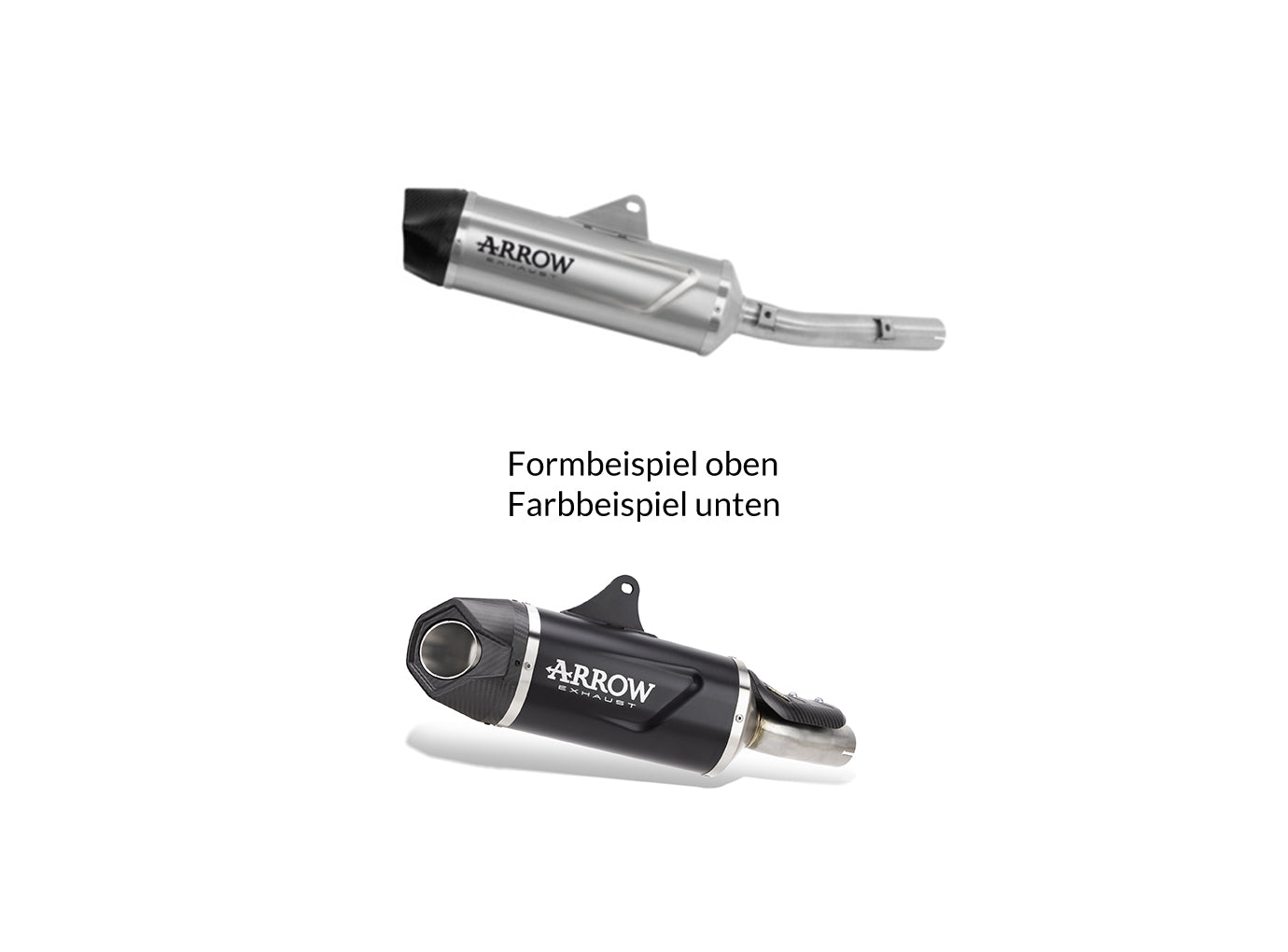 ARROW INDY RACE EVO Yamaha Tenere 700 Alu schwarz