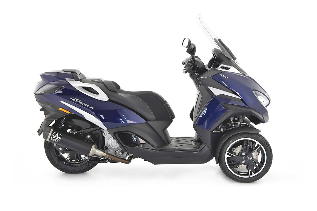 ARROW Dark Urban Peugeot Metropolis 400  Aluminium